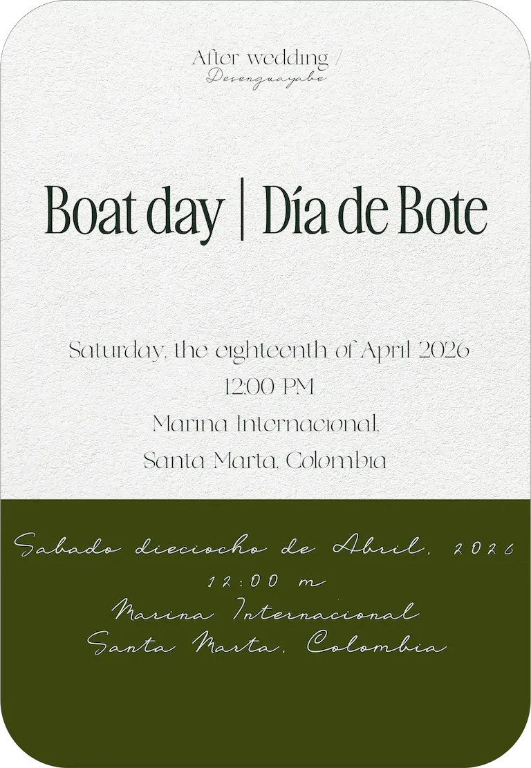 Boat day